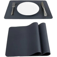 2pcs Large Silicone Mats Table Mats Placemats,40*30cm