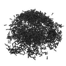 N801 Nylon-Badminton-Ösen 50 g 2.1x6.8mm Schwarz