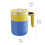 Automatic Stirrer Cup Food Grade 316 Stainless-purplewhite 4