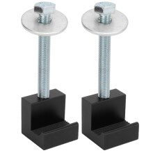 Robustes, rostfreies Werkzeugkasten-Befestigungsset aus Aluminiumlegierung mit J-Haken, universell passend für Pickups, einfache Montage,