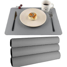 Silicone Placemats,kids Placemats,table Mats Set Of 4 Waterproof Heat Resistant