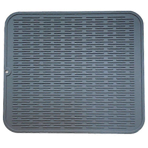 Large Multifunctional Silicone Placemat Dish Drying Mat Kitchen Draining Table Drain Mat Sink Non-s
