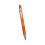 Kugelschreiber mit ergonomischem Griff,-Orangefarbene Farbe 1