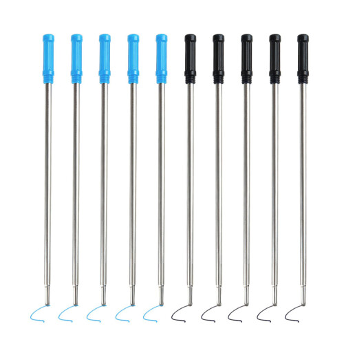 10 Stück 1 mm Kugelschreiberminen,-Gemischte Farben