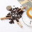 Wooden spoons, 40-piece set, approximately 2.47.8cm, suitable for babies 3