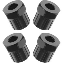 4Pcs Mountain Bike Freewheel Remover Tool Set with Cassette Lockring and Crank Removal