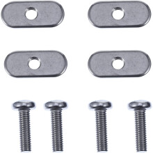 Ensemble de vis et écrous en acier inoxydable pour rails de kayak M6 24 x 6 mm, vis 29 x 13 x 3 mm