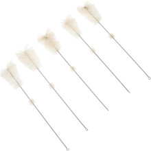 5-teiliges Set mit Reinigungsbürsten für Messkolben aus synthetischem Material mit kreativem Design