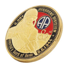 Moneta commemorativa militare Armatura completa di Dio Moneta di alta qualità Design durevole Lavorazione pregiata Modelli chiari Non facile da