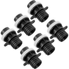 6-teiliges Set mit Ventiladaptern für aufblasbare SUP-Pumpen – Hochdruck-Schraubventil-Konverter