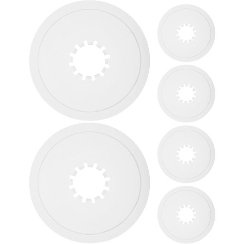 6Pcs Bicycle Flywheel Cover 5.31" Chainwheel Protector Guard for Mountain