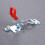 4pcs Adjustable Vertical Toggle Latch Clamps Heavy Duty Iron Quick Release Door Case Box 4