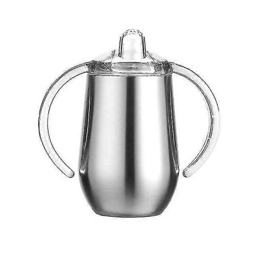 Baby Sippy Cup with Handle Double Layer 304 Stainless Steel Bpa Free