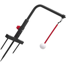 Golfschwungtrainer, Golfschwung-Trainingshilfe mit verschleißfestem Seil und tragbarem Ball-Übungsset