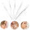 5pcs Rod round Head Silicone Makeup Applicator Brushes for Lipstick Lip Gloss Eyeshadow Application 8