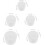 5pcs Solid Rubber Test Tube Stoppers Test Tube Plugs for Sealing for Laboratory Science Experiments 5
