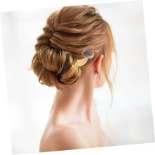 Fermaglio per capelli in legno, stile vintage, bacchette per capelli da donna e ragazza, ideale per chignon lunghi e ricci.