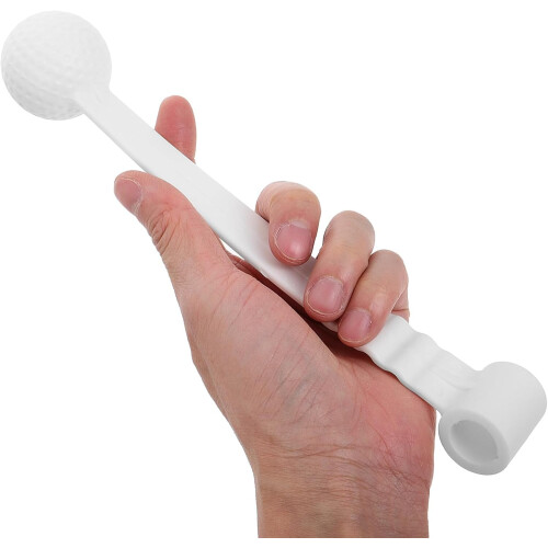 Golf Swing Training Stick with Sturdy Solid Ball and Connector Lightweight Golf Practice Aid 2