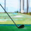 Golf Swing Training Stick with Sturdy Solid Ball and Connector Lightweight Golf Practice Aid 4