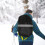 Waterproof Reflective Backpack Rain Cover Elastic Edge, Large Size 60L 4