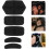 5pcs Motorcycle Helmet Padding Kit Soft Breathable Helmet Pads Replacement Inserts and Protection 6