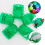 Golf Ball Alignment Marker Set 5pcs Lightweight Golfing Balls Line Drawing Tool 3