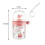 cute Cartoon Pattern Sippy Cup Portable Children's Waterproof Cup(cherry Pink) 2