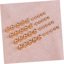 Juego de 144 tornillos y clavos para accesorios de equipaje, ideales para la fabricación de maletas y otros artículos de bricolaje.