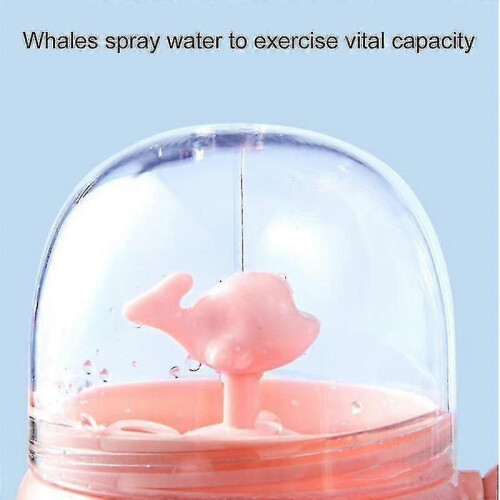 cute Cartoon Pattern Sippy Cup Portable Children's Waterproof Cup(cherry Pink) 2