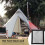 Flame-Retardant Stove Chimney Protector Ring for Camping Stove Jack for Safe Camp Kitchen Use 3