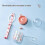 cute Cartoon Pattern Sippy Cup Portable Children's Waterproof Cup(cherry Pink) 4