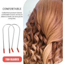 16 stk. reserveklips i rustfritt stål for varme hårruller for hårstyling for kvinner