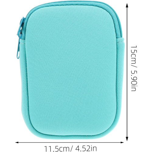 Wasserflaschentasche mit Griff, Neoprenmaterial, Doppelfach, isolierte Hülle 1