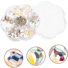 7grids Unghii Unice Pietre Prețioase Charms Stras Autocolante Unghii Decorative pentru Ornamente de Manichiură pentru Femei