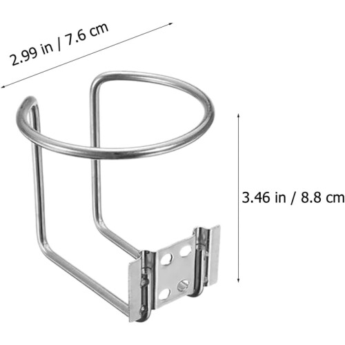 Kayak Cup Holder Stainless Steel Bottle Holder Cup Accessory 1
