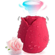 2026 Rose Mini Massager for Women, Stress Relief, 10 Modes, Portable Handheld Relaxation Device
