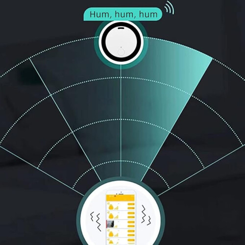 συσκευές Bluetooth Key Finder, Mini Item Tracker, Live Tracking σε δωρεάν εφαρμογή, Bluetooth 5.0, για πορτ 2