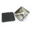 Heavy-Duty Square Silver Manual Cigarette Rolling Machine, 8mm Diameter Stainless Steel Cigarette Maker 3