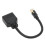 RJ45 Ethernet Splitter Adapter Cable, 1 to 2 Ports, Stable Network Connection, Durable Design 3