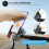 Universal Adjustable Bicycle Phone Holder Compatible with iPhone, Secure 360 Degree Rotating Mount for Road and Mountain 5
