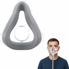 Vervangend maskerkussen van traagschuim, compatibel met AirFit F20, accessoire voor CPAP-volledig gezichtsmasker, maat L