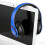 Ασύρματα ακουστικά Bluetooth με πολύχρωμα φώτα, πτυσσόμενο σχεδιασμό, Bluetooth 5.0, 4