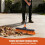 17.7" Outdoor Broom Cleaning Brush Sweeper Handle 4