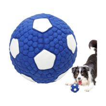 Interaktiv pipeball for aggressive hunder, slitesterk lateks tyggeleke, myk og tøff lekeball for hunder