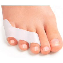 Protège-orteils pour petits orteils, séparateurs d'orteils en silicone souple pour soulager les petits orteils - Correcteurs d'orteils