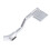 XT50 Aluminium-Daumen-Griff, ergonomisch, Rot-Silber 1