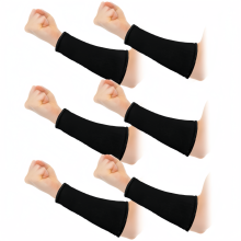 Para ochraniaczy na ramiona chroniących przed cienką skórą i siniakami, odporne na przecięcia mankiety na przedramiona, poziom ochrony