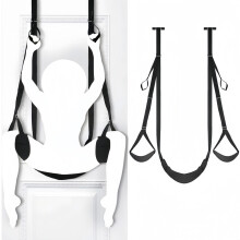 2026 Door Swing with Seat, Adjustable Straps, Suitable for Adult Couples, Supports Up to 136 kg