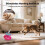 Automatic Cat Laser Pointer Toy for Indoor Cats, 360-Degree Rotating Interactive Toy, USB Rechargeable, Quiet Motion Sen 4