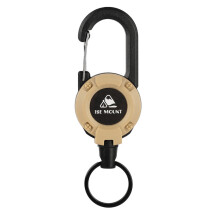 Outdoor Multifunctional Anti-Lost Keychain, Durable ABS and Steel Wire Rope, Automatic Retractable Design